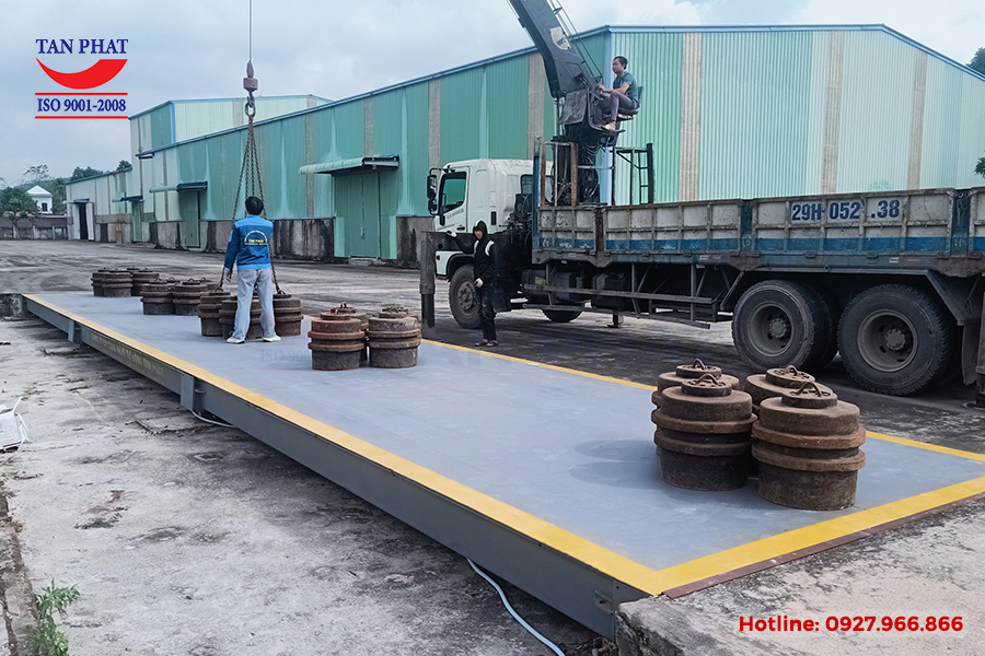 Trạm cân ô tô 100 tấn