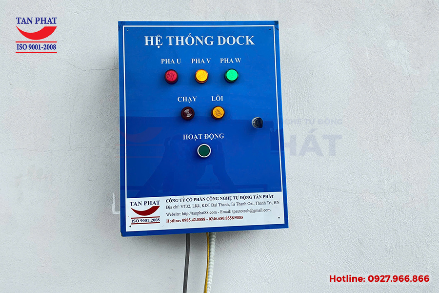 Tủ điện sàn nâng thủy lực 6 tấn tại Bắc Giang