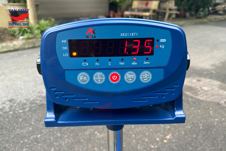 Cân bàn điện tử 300kg sử dụng đầu cân XK3118T1 Keli.