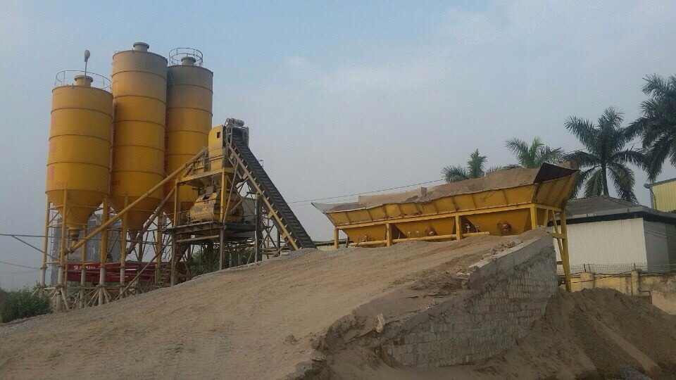 trạm trộn bê tông 120m3h