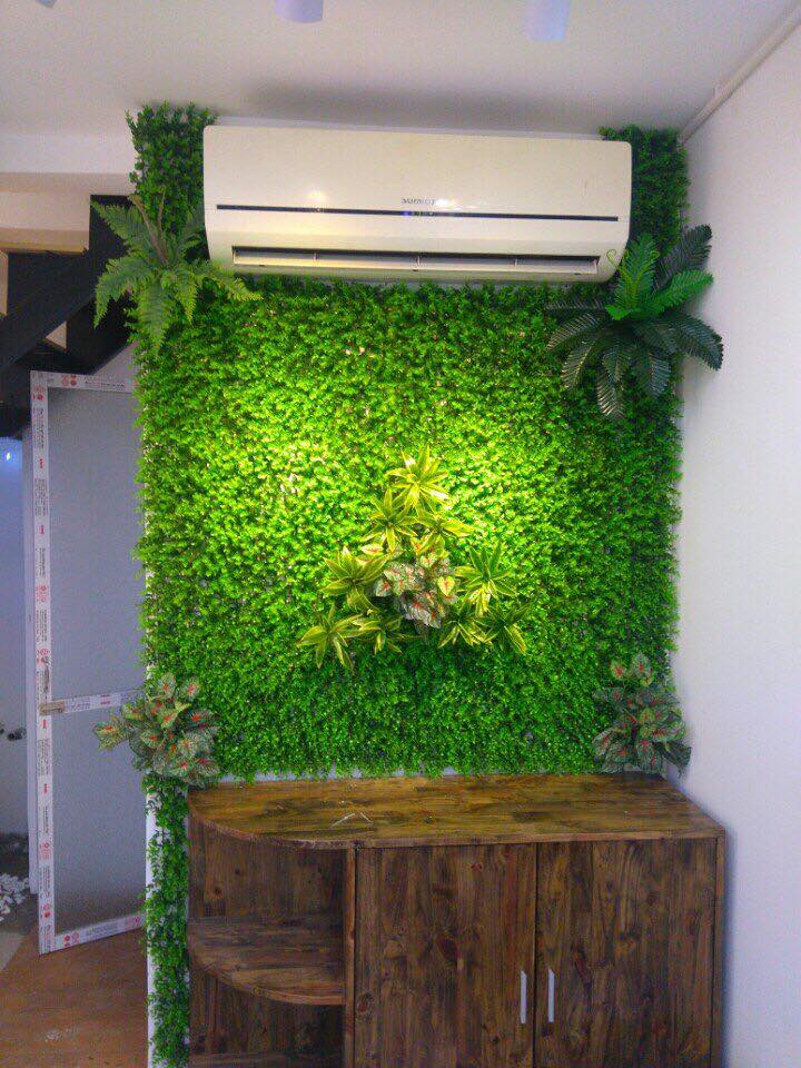 Trang trí   bằng cỏ nhân tạo