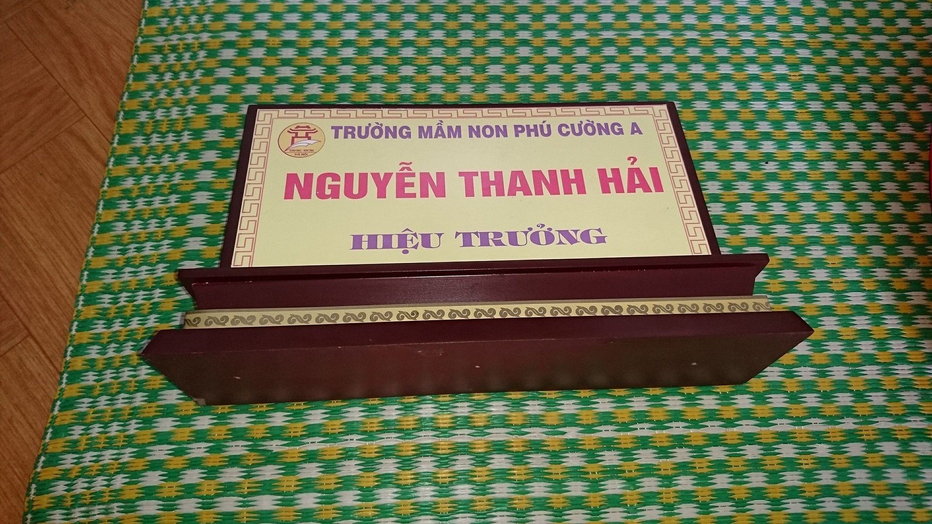 biển chức vụ 