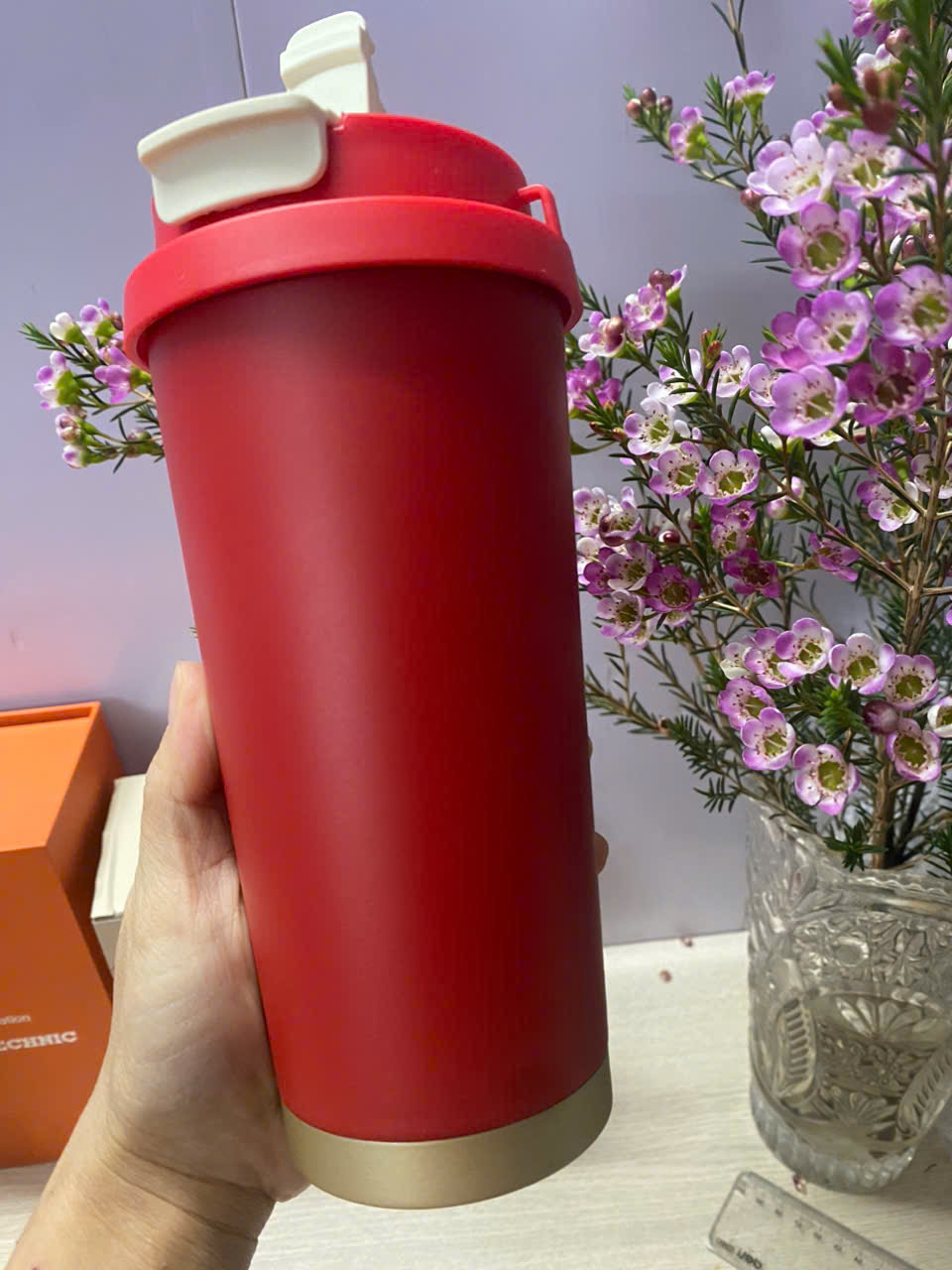 Cốc giữ nhiệt bọc nhựa 510ml