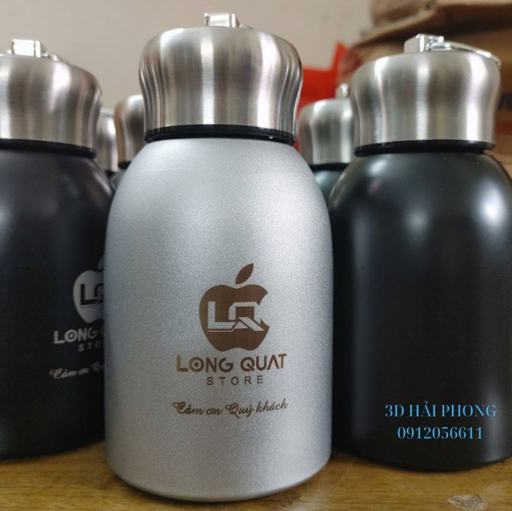 Bình giữ nhiệt khắc logo - Giải pháp quảng bá ấn tượng bằng quà tặng doanh nghiệp