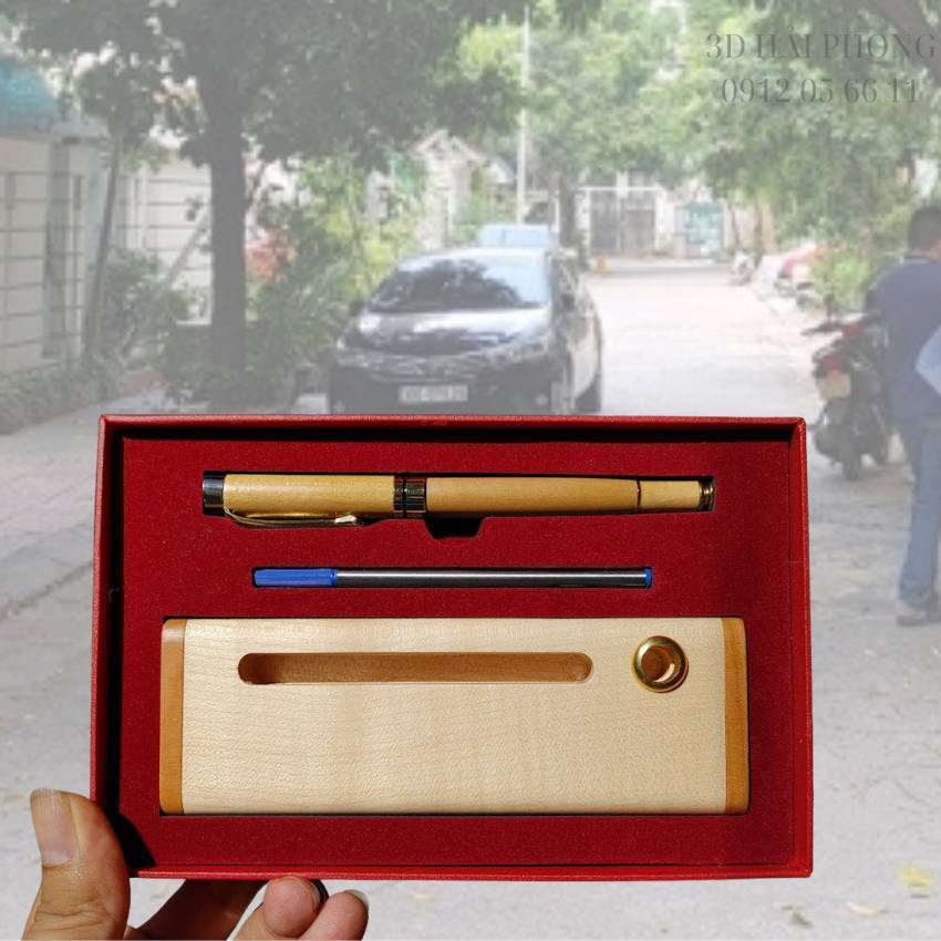 Set bút gỗ