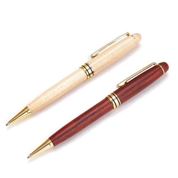 Bút gỗ xoay khắc tên BGHP-01