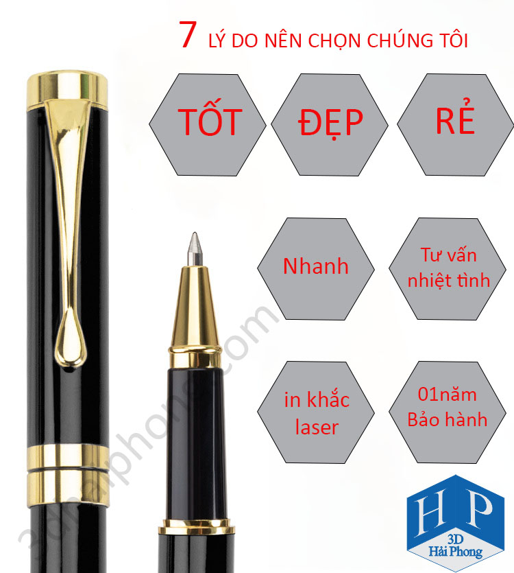 Vì sao nên chọn bút ký kim loại cao cấp BHP-02 làm bút ký quà tặng cao cấp giá rẻ tại Hà Nội