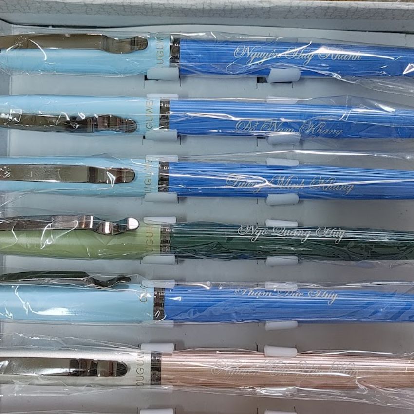 Bút  luyện chữ đẹp ngòi lá tre khắc tên