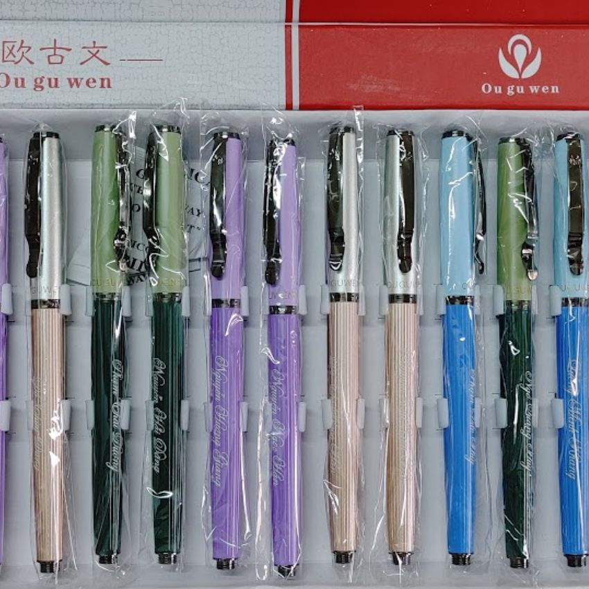 Bút  luyện chữ đẹp ngòi lá tre khắc tên