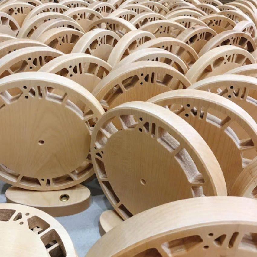 Phôi Đồng hồ gỗ khắc laser -quà tặng cá nhân và quà tặng doanh nghiệp