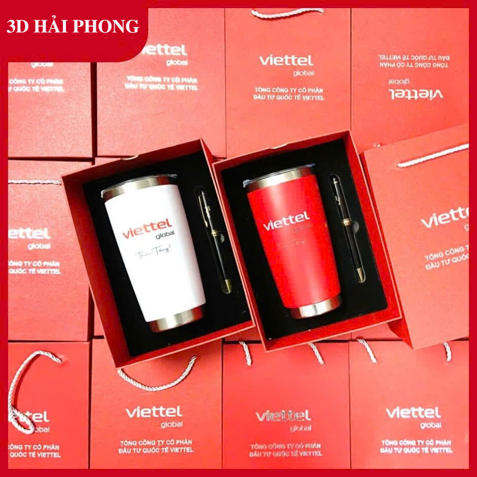 Set quà tậng Cốc giữ nhiệt - Bút ký cao cấp