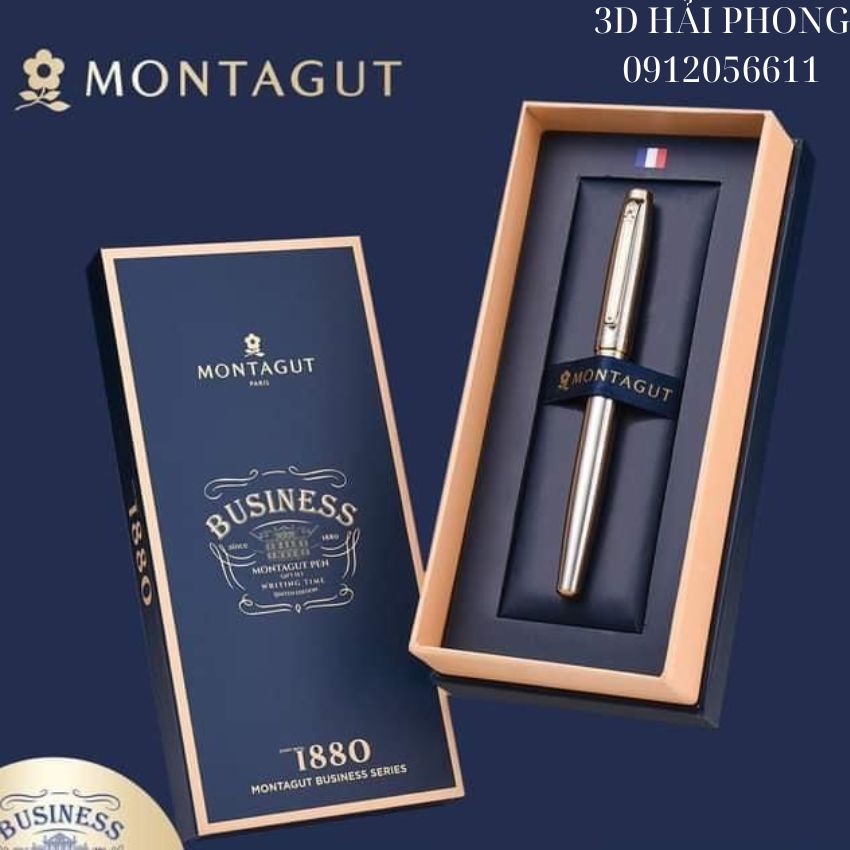 Bút Montagut khắc laser - quà tặng Bút ký khắc laser