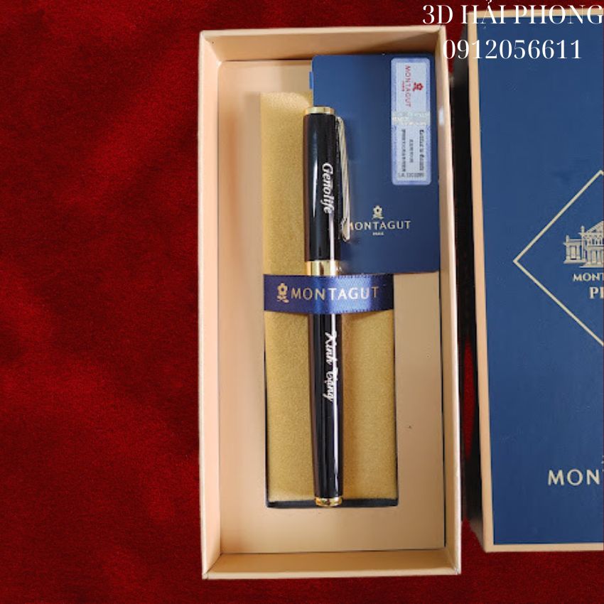 Bút ký Montagut khắc tên