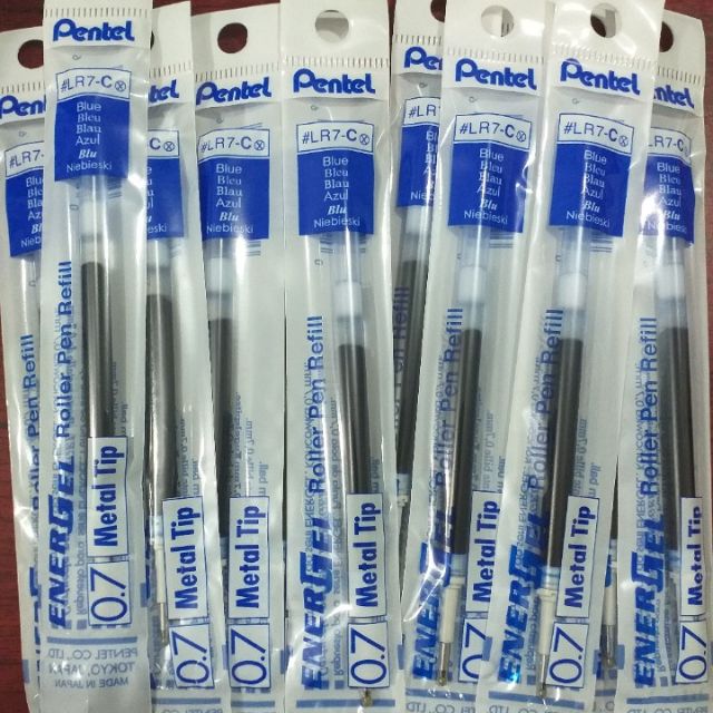 Ruột pentel màu xanh