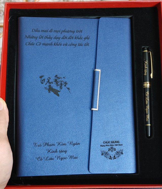Set Sổ bút cao cấp quà tặng Ngày Nhà Giáo Việt Nam 20/11