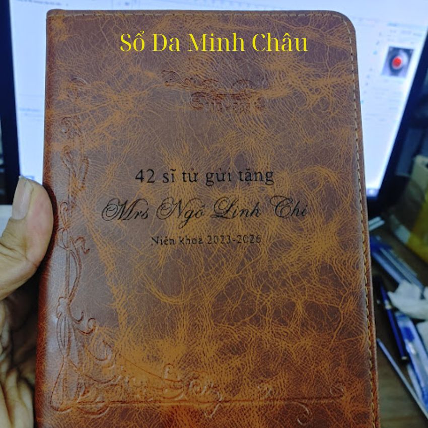 Sổ da A5 Minh Châu