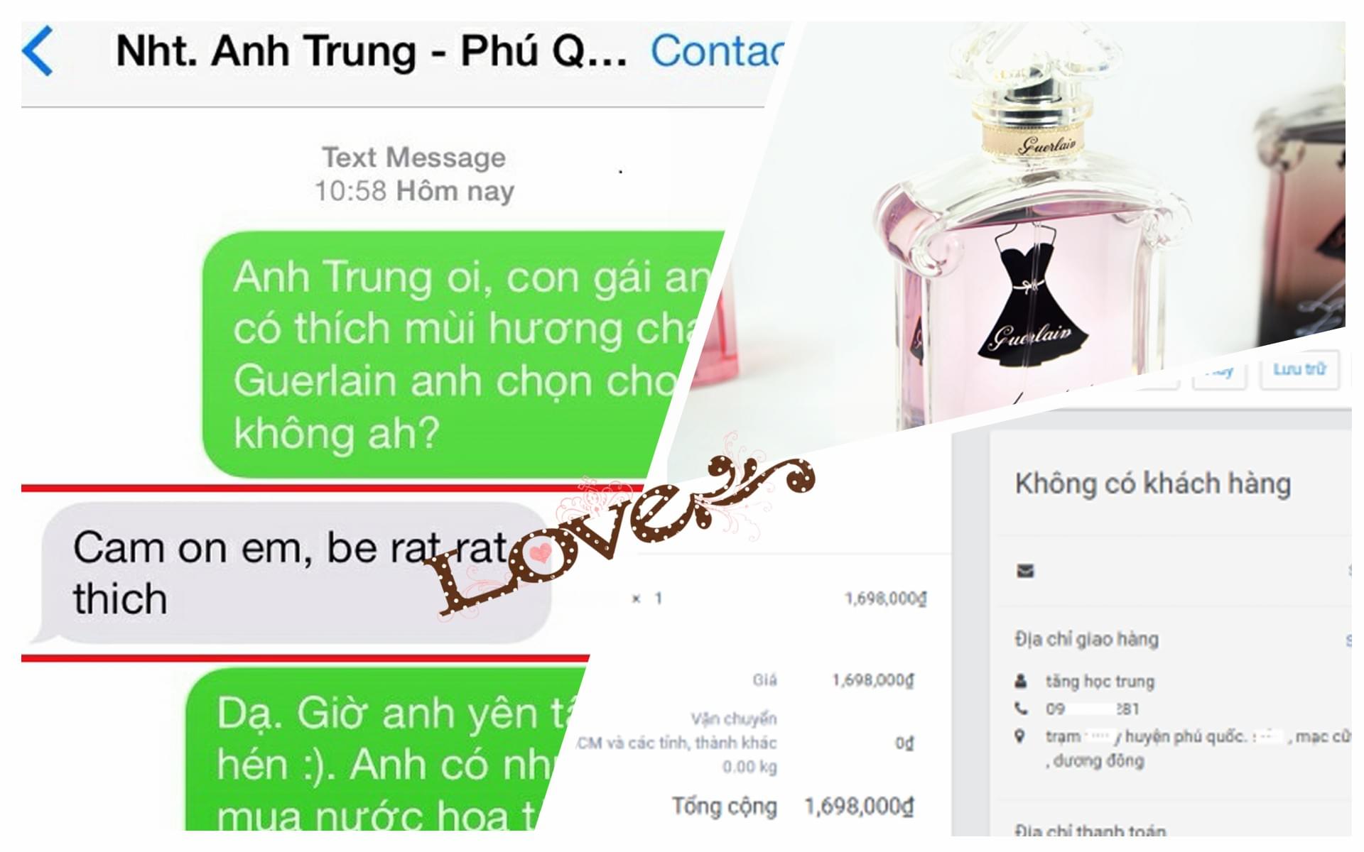 Khách mua nước hoa tại nước hoa thật