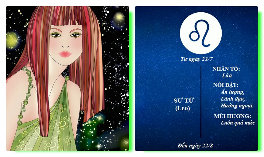 Nước hoa cho cung Sư Tử