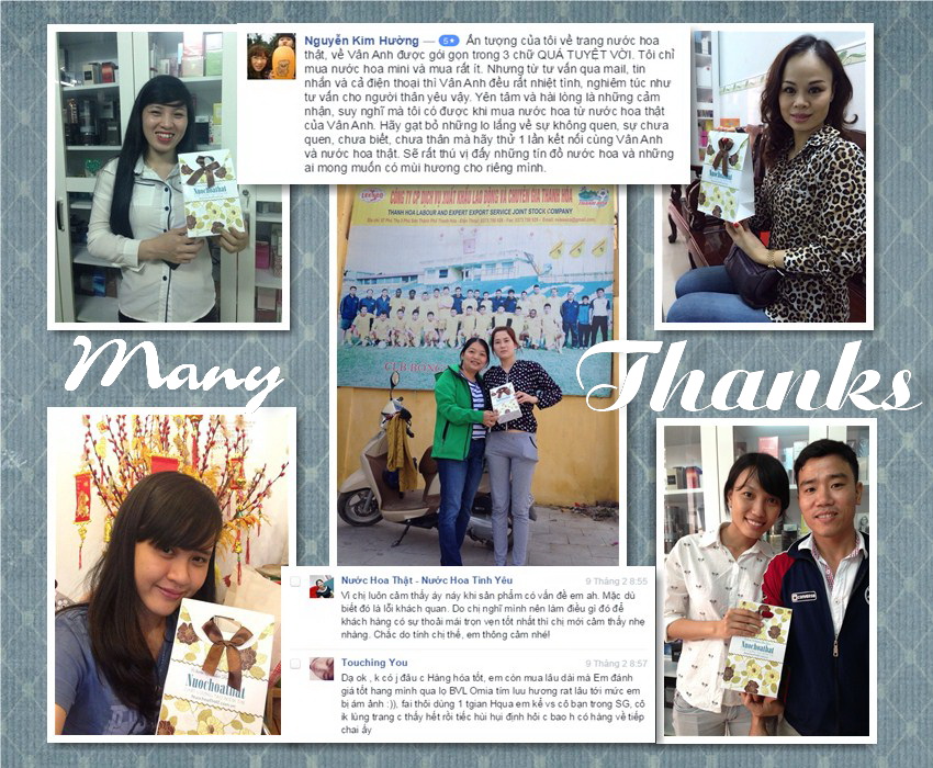 Khách hàng Nước hoa thật