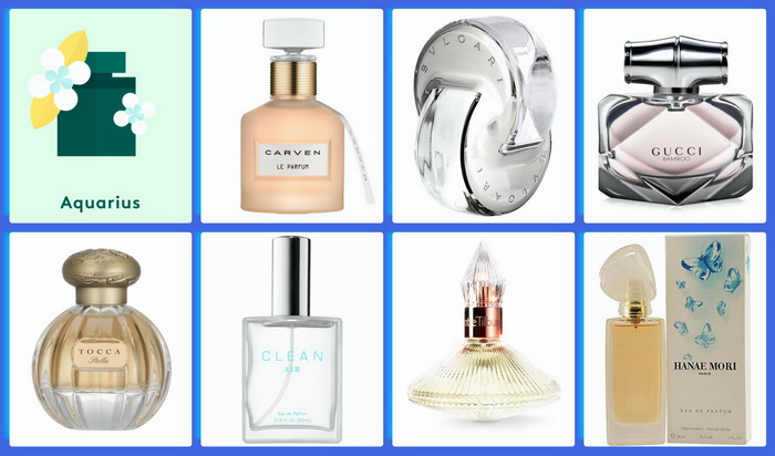 Nước hoa cung hoàng đạo Aquarius