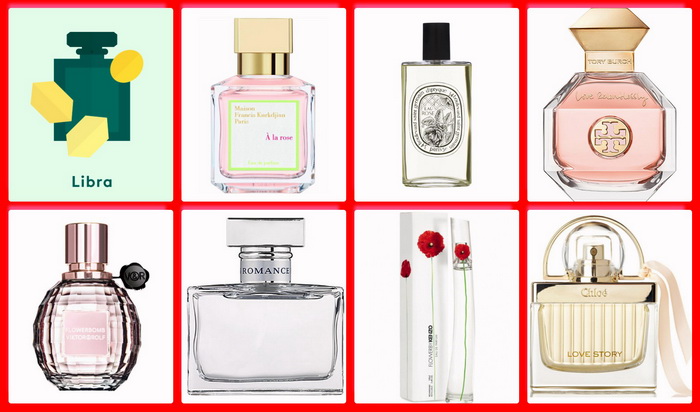 Nước hoa cung hoàng đạo Libra