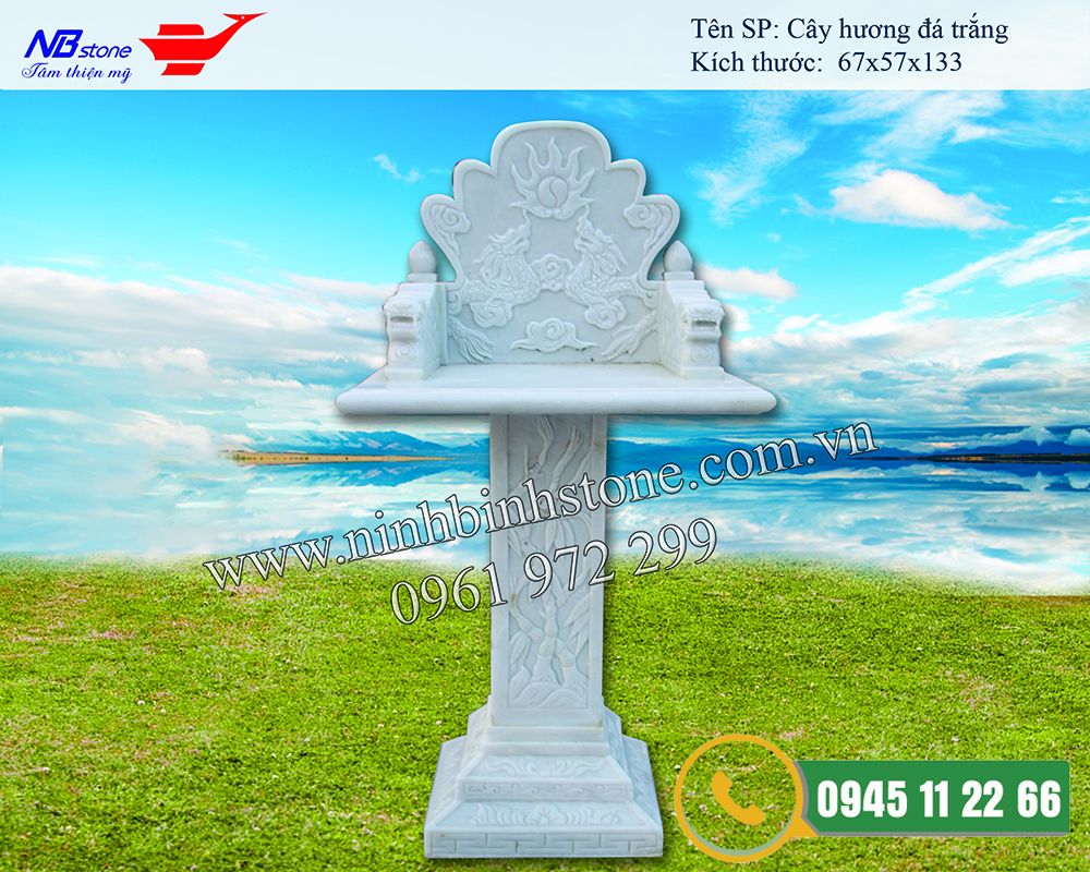 Mẫu cây hương đá đẹp thường được đặt ở vị trí nào?