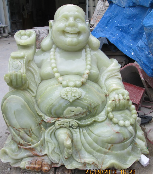 Tượng phật di lặc bằng đá đẹp
