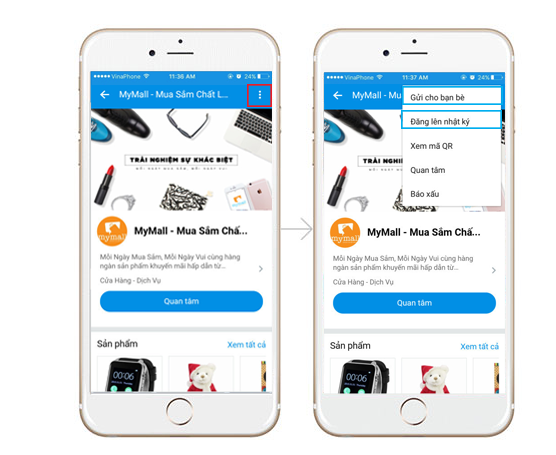 Hướng dẫn thiết lập cửa hàng (Store) trên Zalo