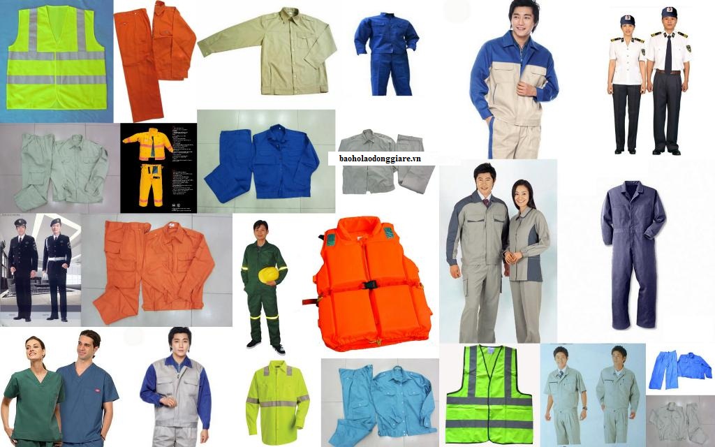 các loại quần áo bảo hộ thông thường