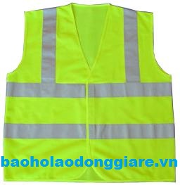 Áo phản quang cổ V màu vàng chanh