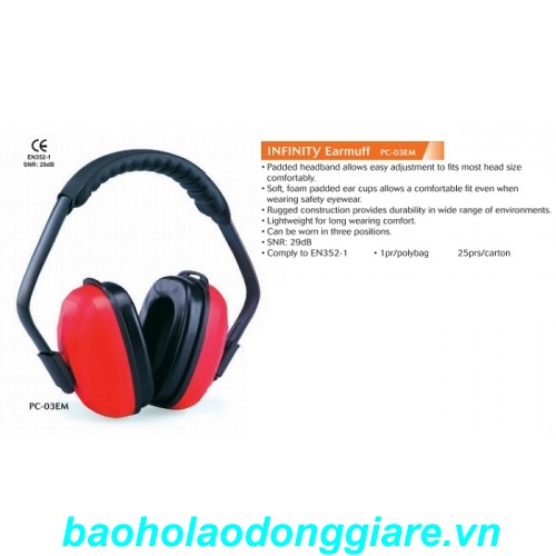 Chụp tai giảm ồn 29dB