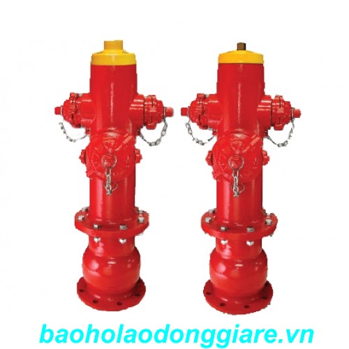 Trụ chữa cháy 3 cửa D100 - Trung quốc