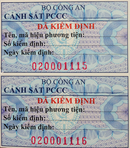 Team kiểm định PCCC