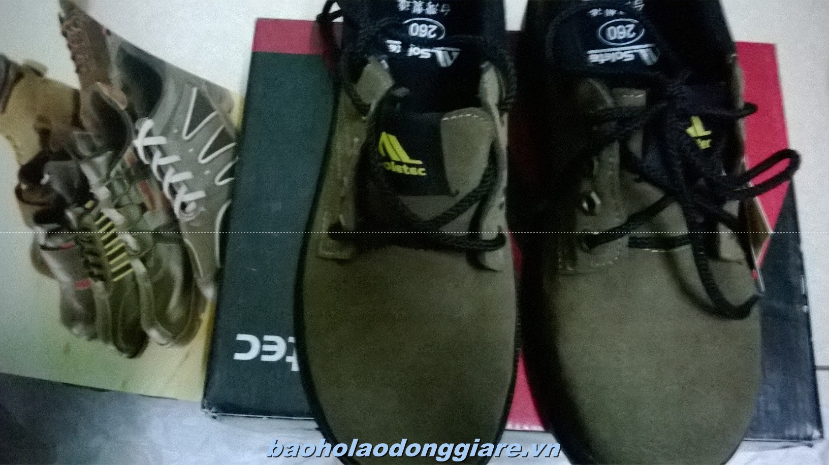 Giầy bảo hộ da lộn cao cấp