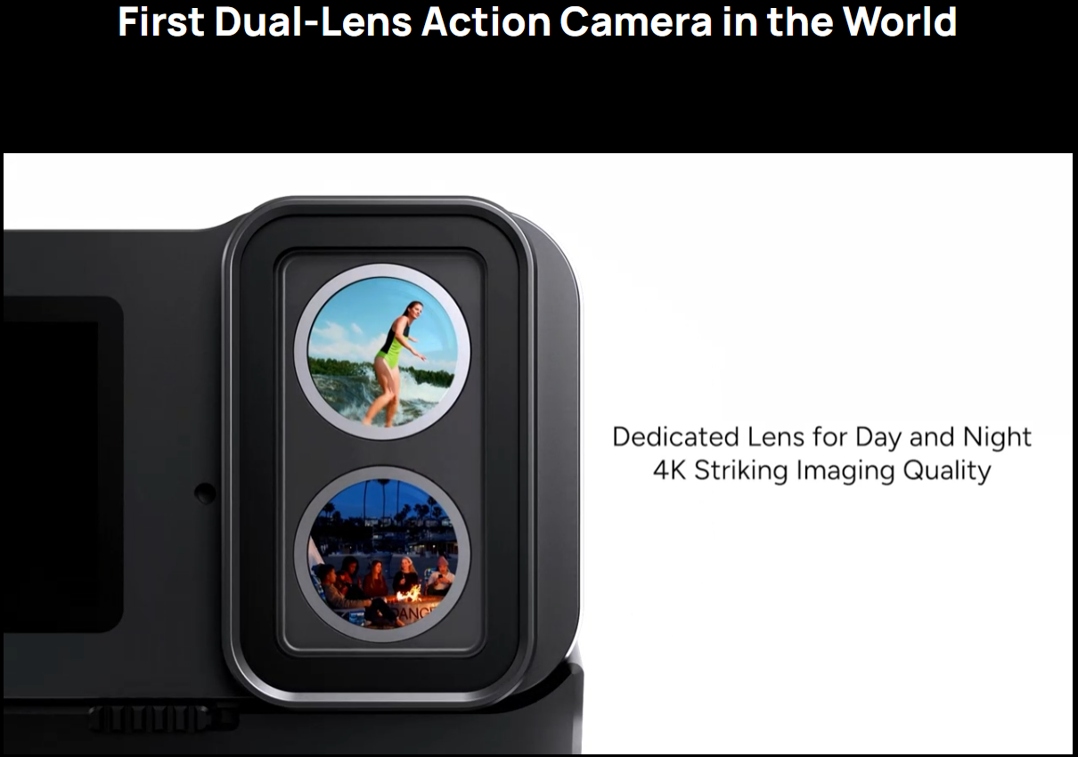 Camera 4K 2 ống kính