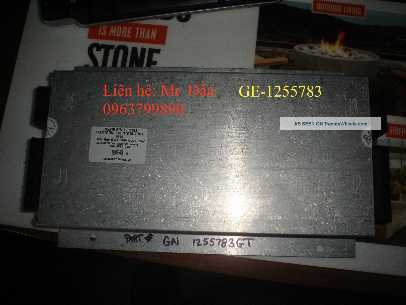 Hộp đen xe nâng người Genie GS2668RT, GS3268RT mã GE-1255783