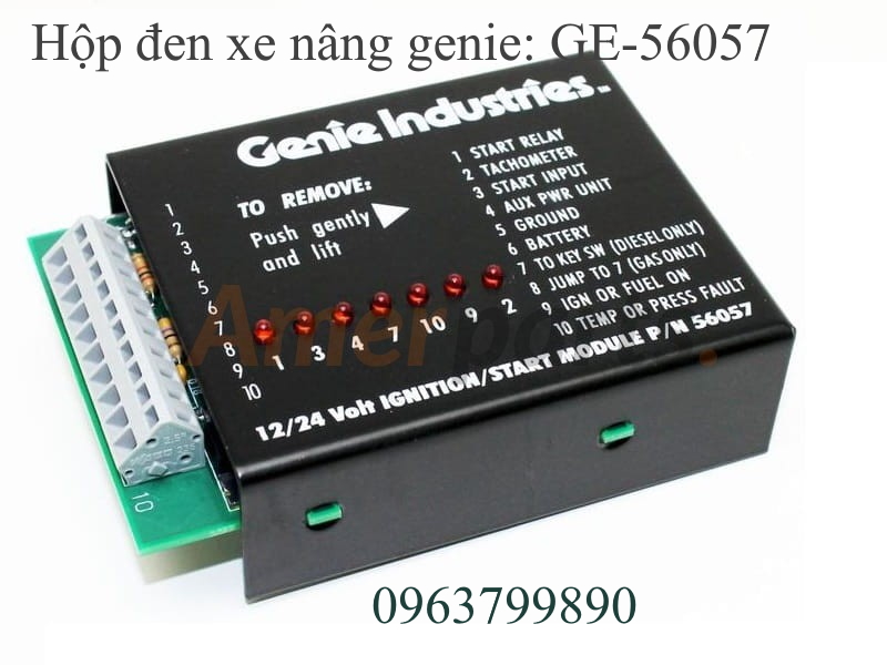 Hộp đen xe nâng người Genie: Z45/25JRT, Z51/30JRT, Z60/34RT, S45, S65, S85