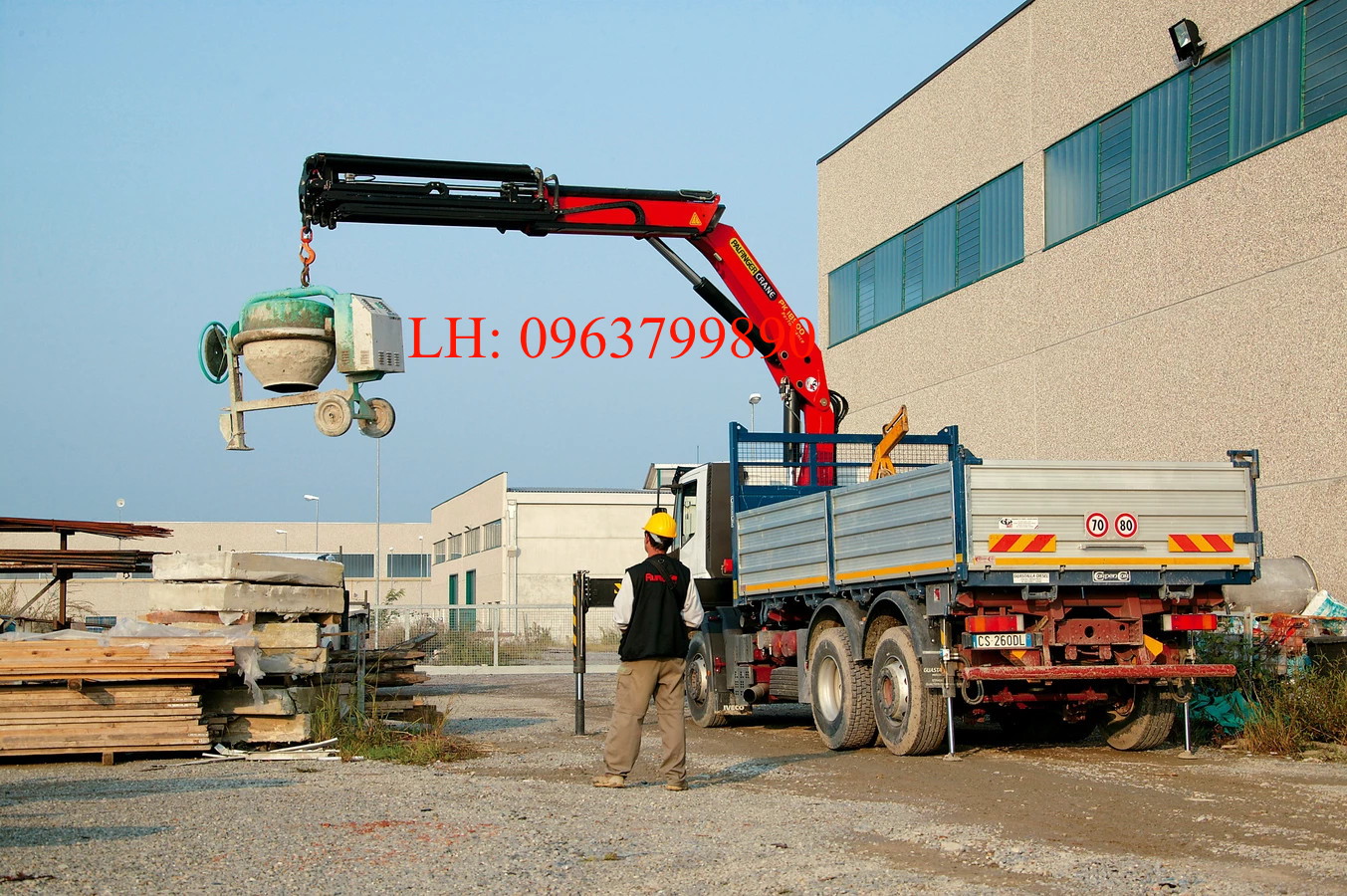 Cẩu gấp khúc Palfinger PK18500