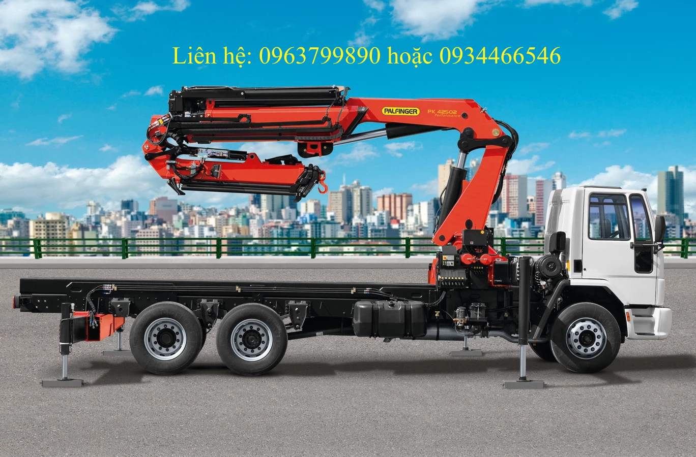 Cẩu đập chuột palfinger PK42502
