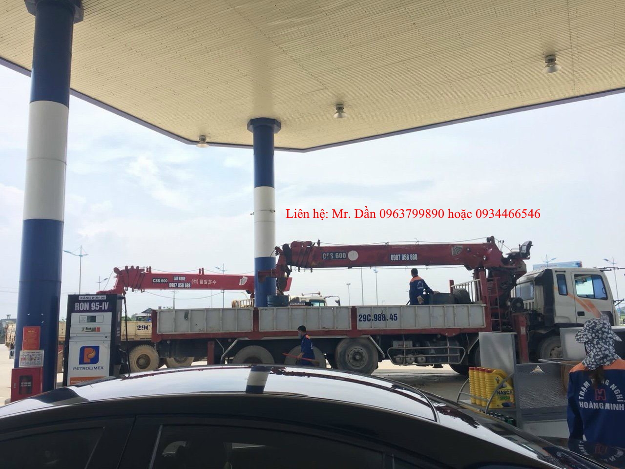 Cho thuê cẩu tự hành 15 tấn