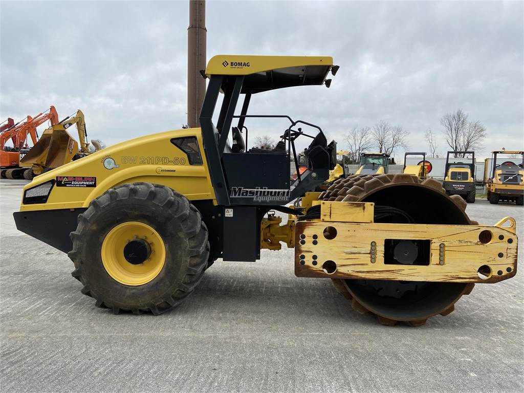 Cho thuê lu rung chân cừu Bomag Model BW211PD3