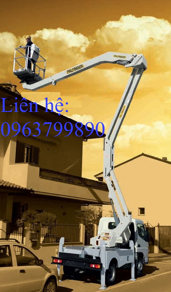 xe thang nâng người 16 m palfinger