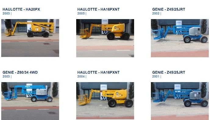 xe nâng người z boom đã qua sử dụng