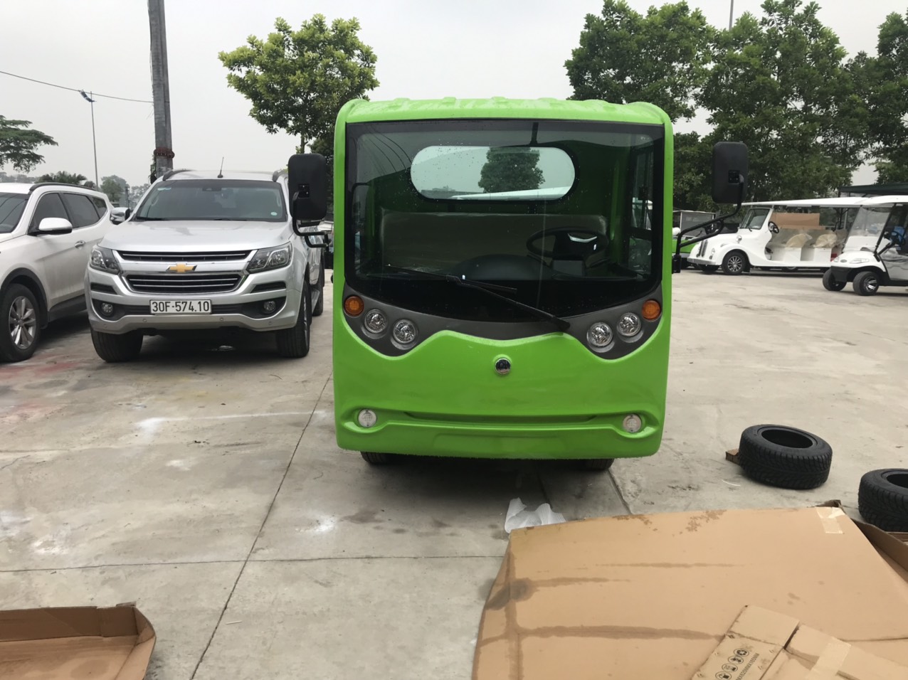 xe tải chạy điện