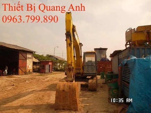 Cho thuê máy xúc đào bánh xích 120