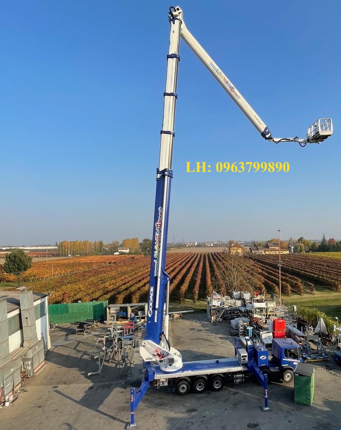 Xe nâng người Socage Forste 100TJJ