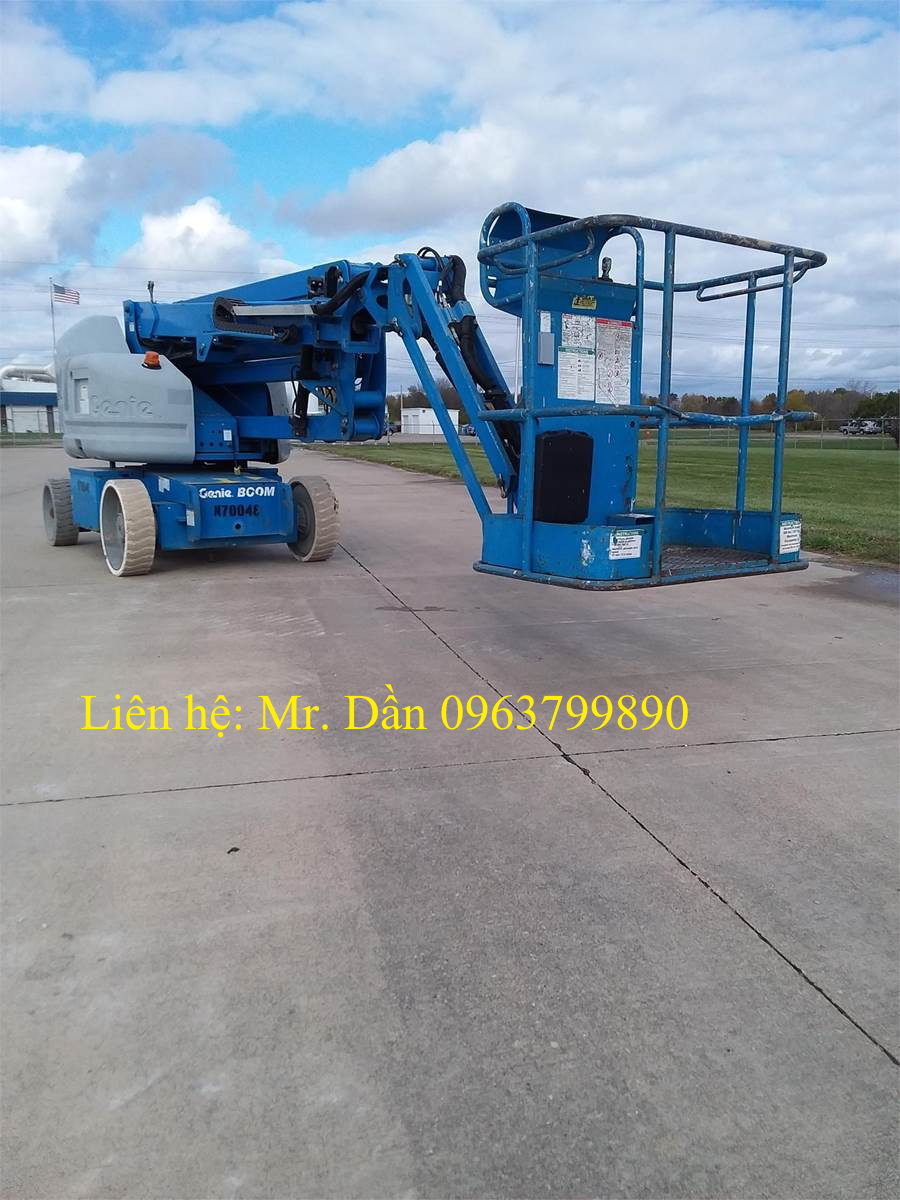 xe nâng người cần gấp khúc genie Z40/23N