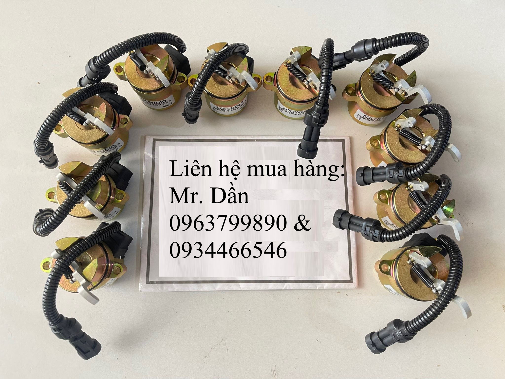 Van solenoid tắt máy động cơ xe nâng người genie GS5390rt, Z45, S65