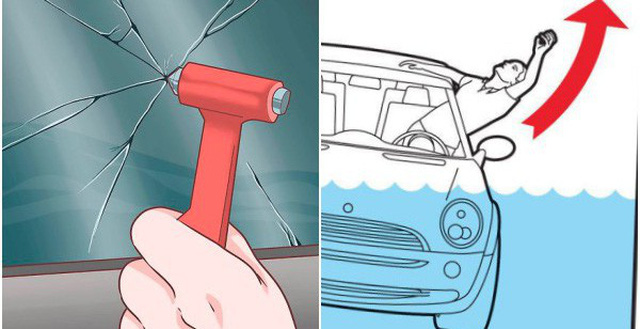 5 kỹ năng thoát hiểm trong gang tấc khi ô tô rơi xuống nước