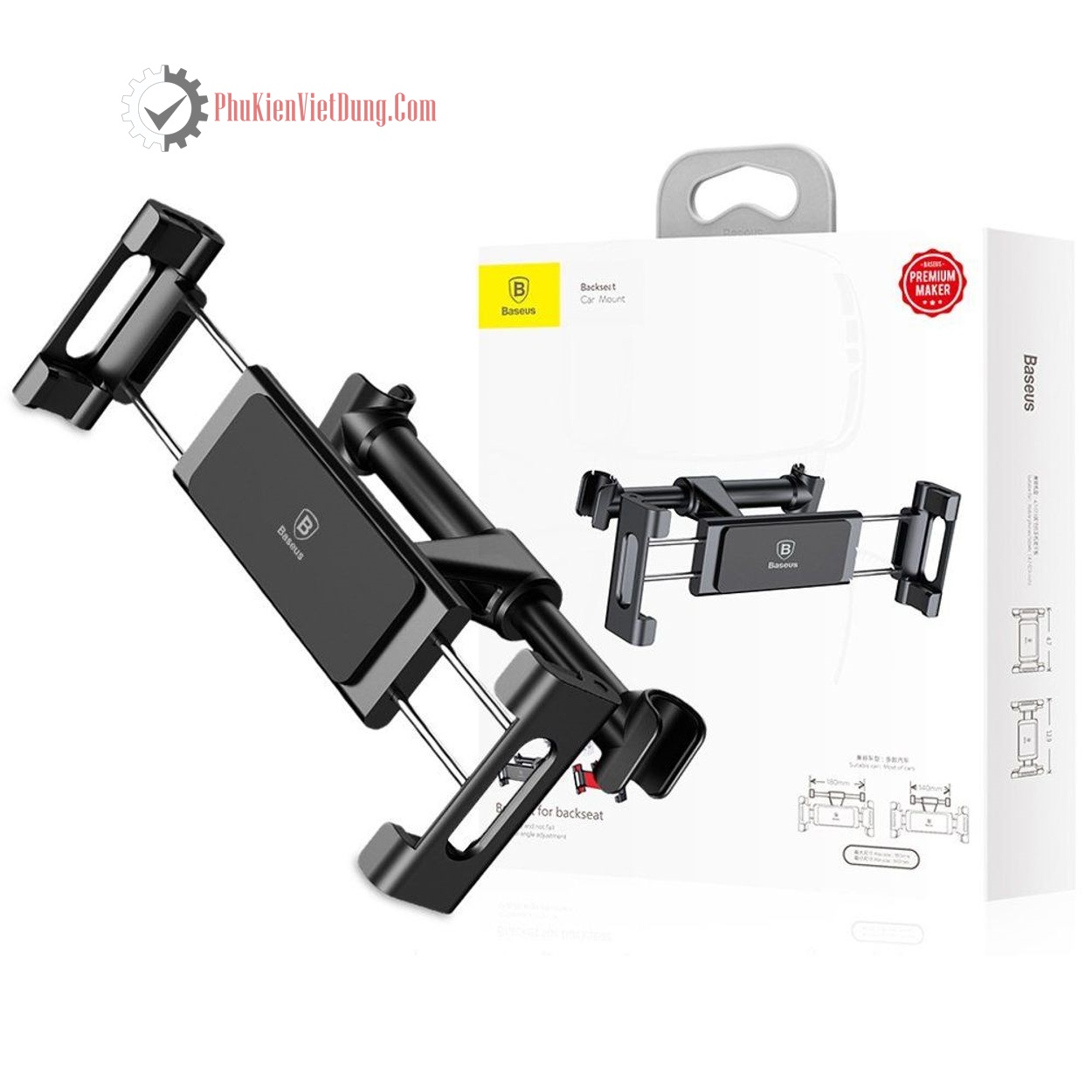 Giá đỡ điện thoại/iPad gắn sau ghế ô tô Baseus SUHZ-01